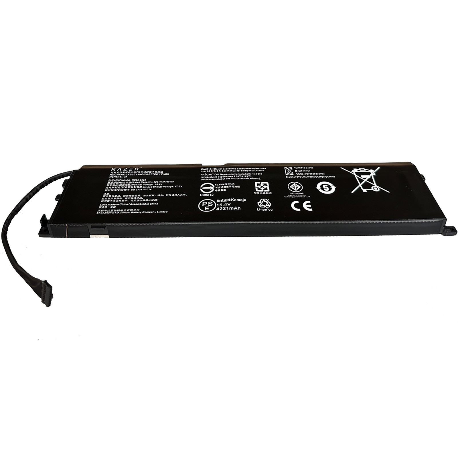 New Genuine RC30-0270 65Wh Battery For Razer Blade 15 Base 2018 2019 RZ09-0270