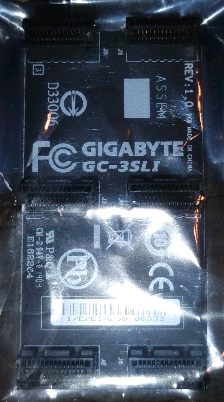 3 Way Sli Bridge PCB Form Gigabyte GC-3SLI