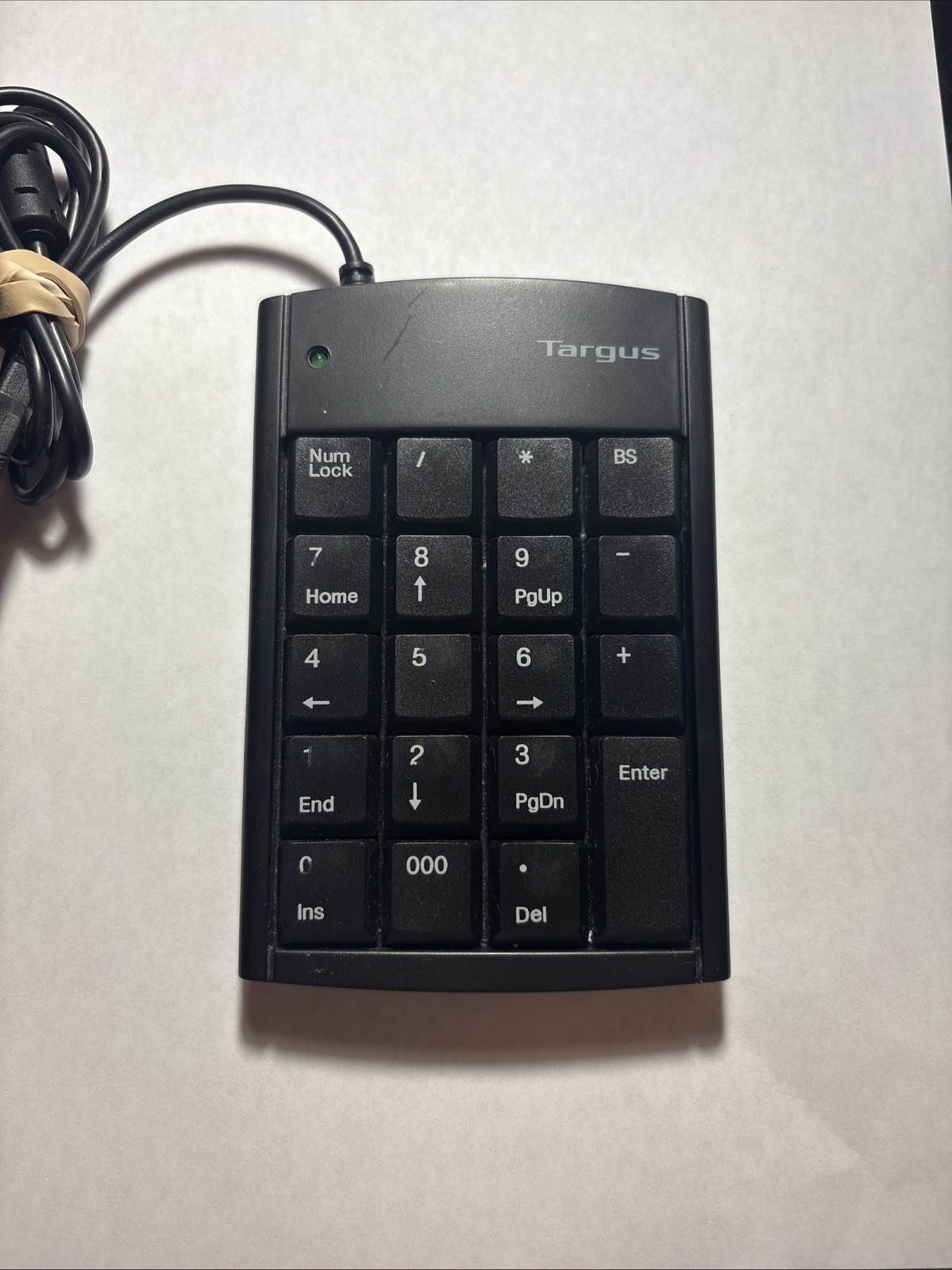 Targus USB Numeric Keypad AKP10US For Computer Data Entry USB-A Wired #A