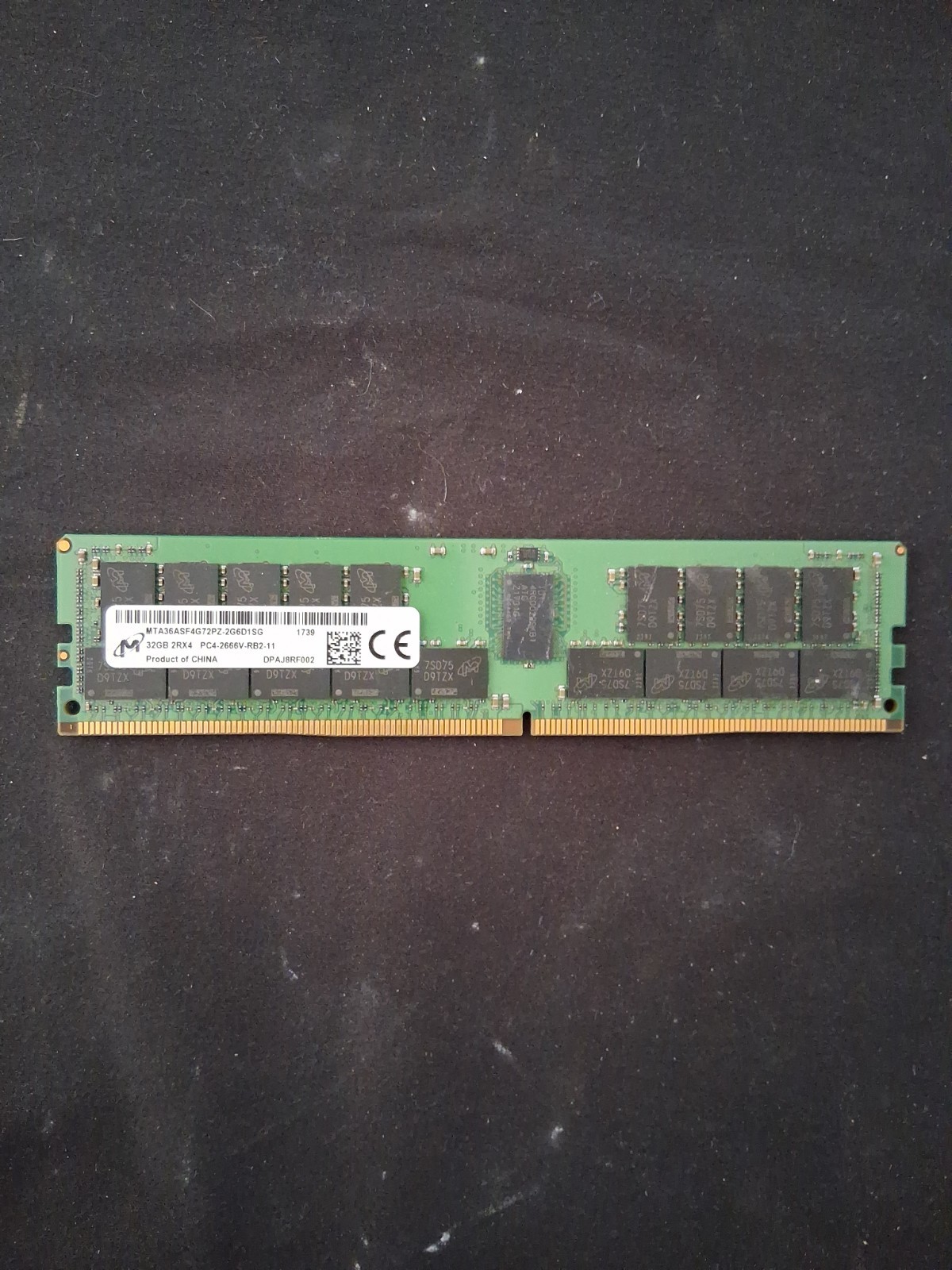 MICRON 32 GB PC4 DDR4 2666V