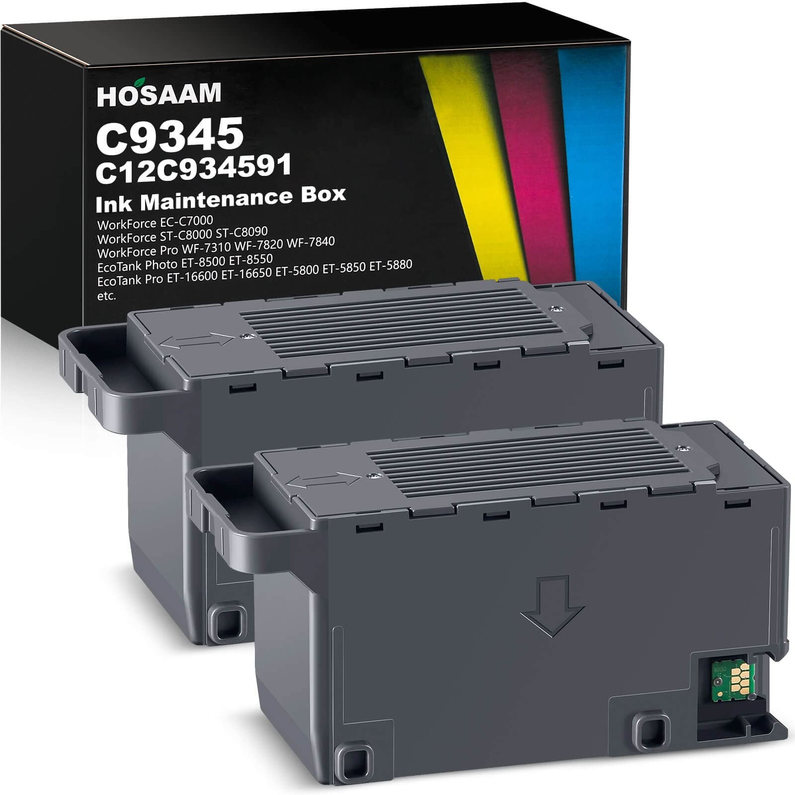 Hosaam C9345 Ink Maintenance Box 2 Packs for WF-7840 ET-16650 ET-8550 ET-5850