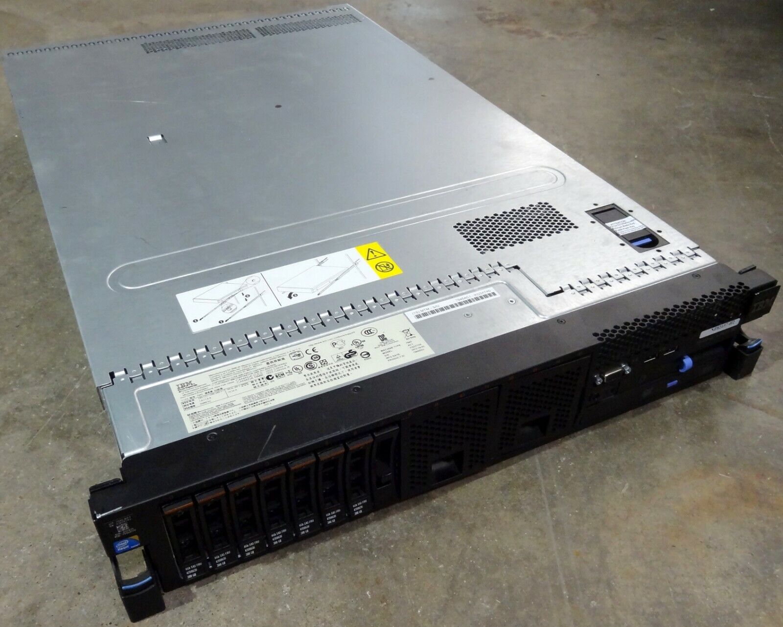 IBM System x3560 M3 2x 2.40GHz w/ 6x 300GB HDD Dual PSU