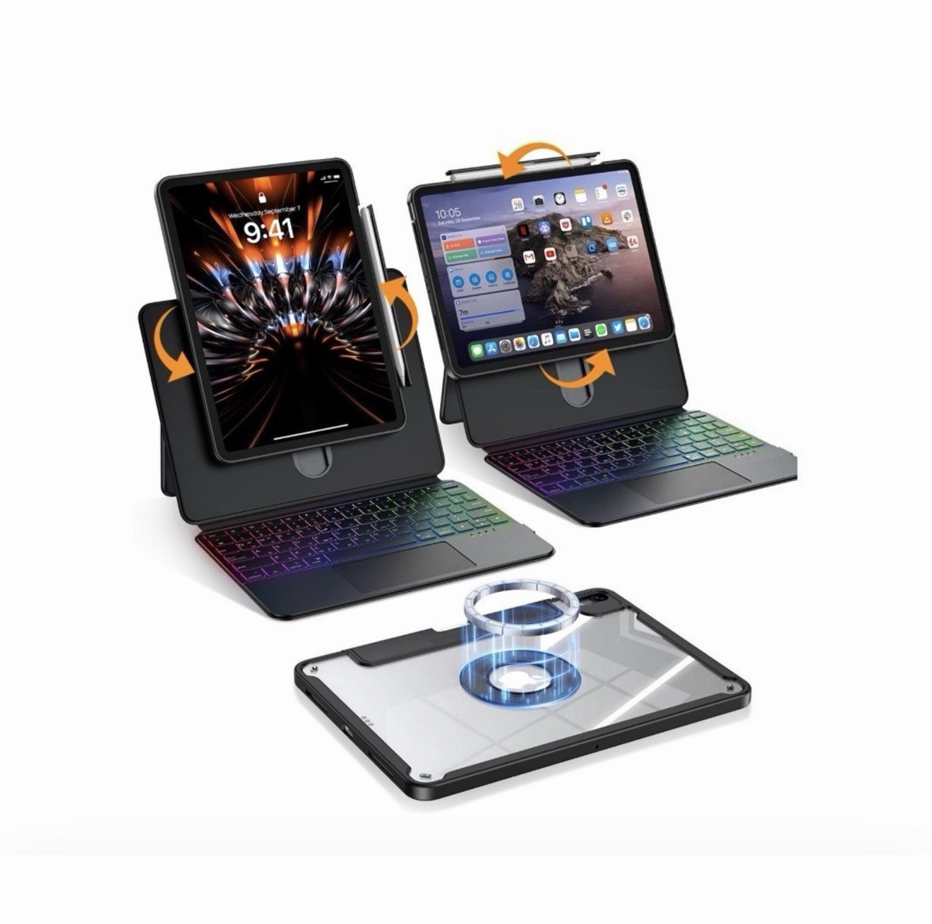 BLOSOMEET Magnetic iPad Pro 13 Inch M5M Case