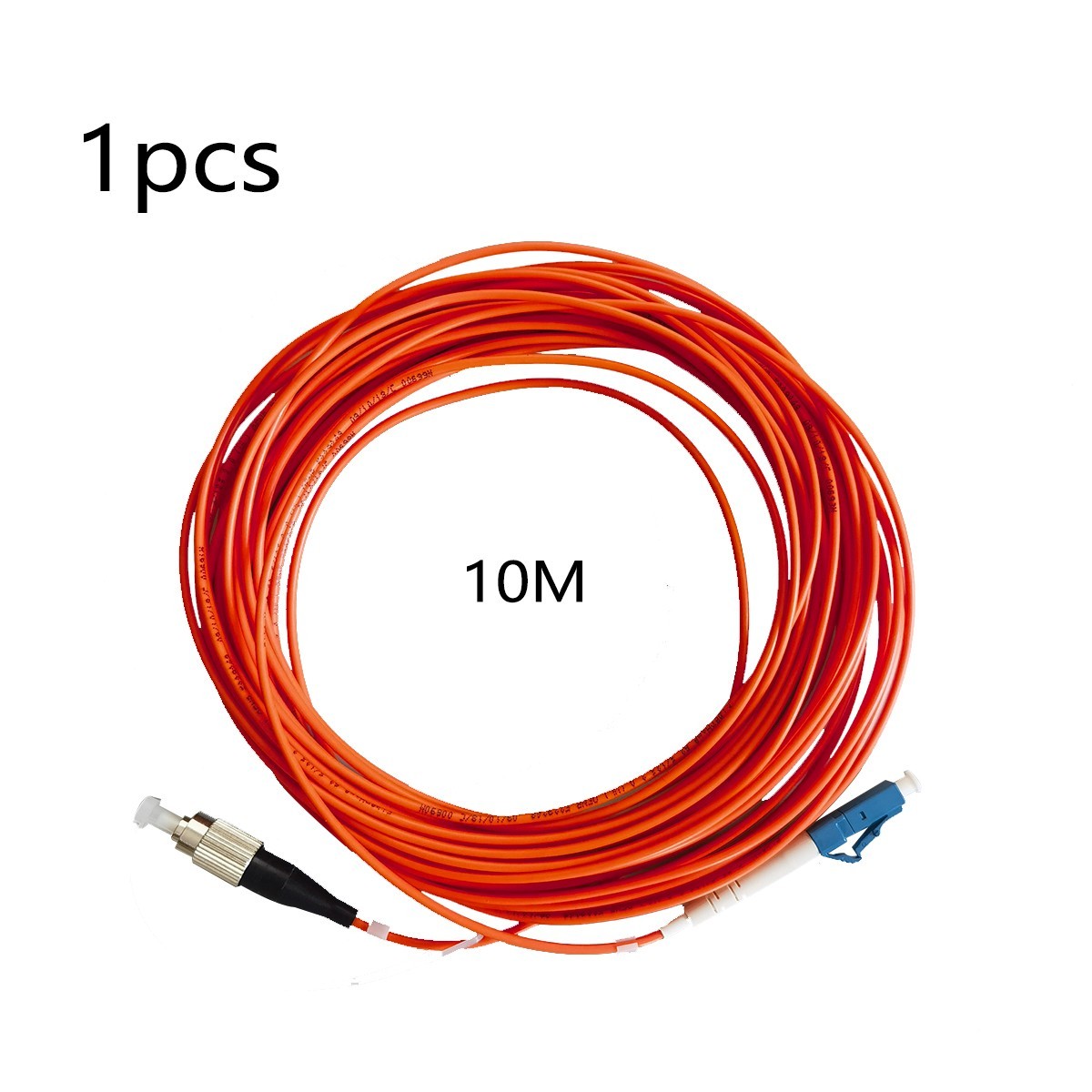 Fiber Optic Cable FC/UPC-LC/UPC 10M Multi-Mode Single Core 62.5/125μm 2.0mm