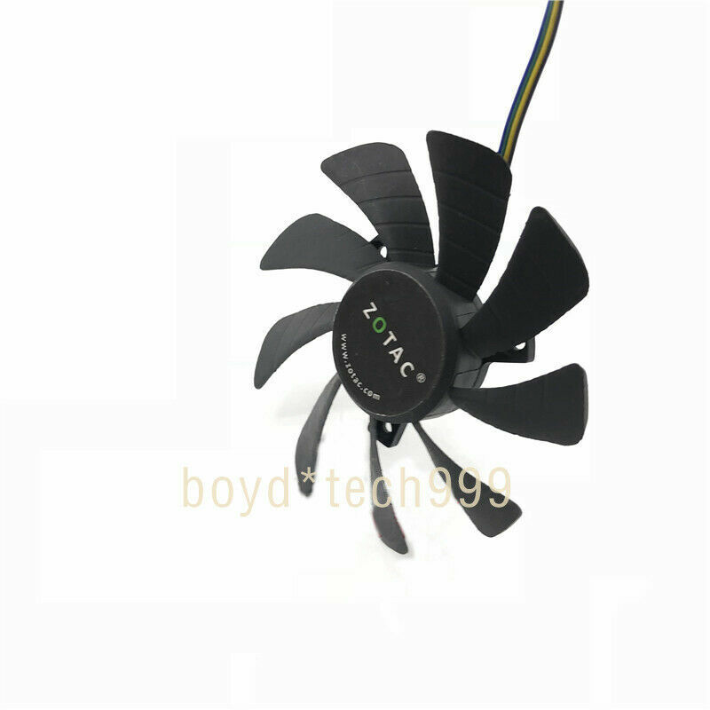 ZOTAC GTX1060 T129215SH Mini ITX 85mm Replacement 40mm 4Pin 12V 0.30A R248 Fan