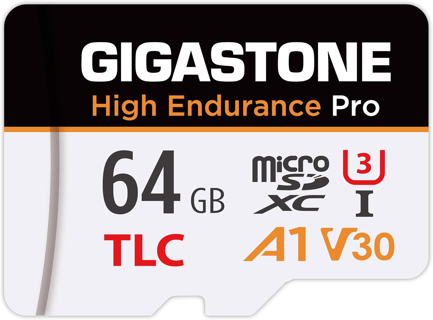 【5 Yrs Free Data Recovery】【Dash Cam】  64GB Micro SD Card, TLC High Endurance Pro
