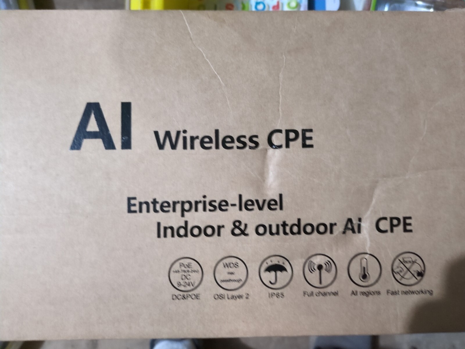UeeVii CPE452 2pcs 3KM Wireless Bridge WiFi Bridge Outdoor to Shop Barn Garage 
