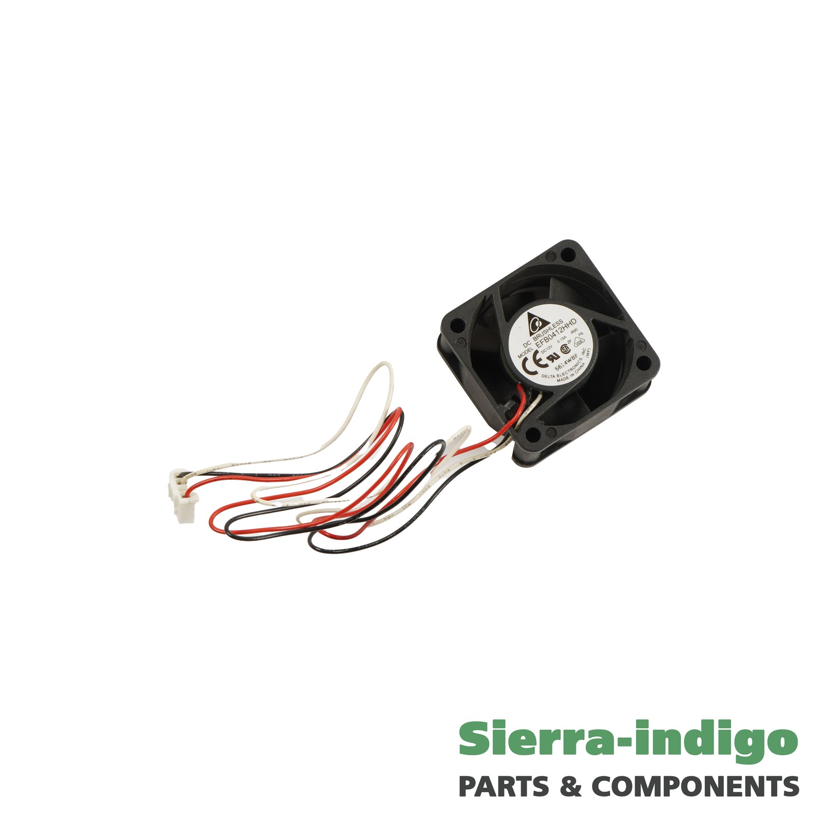 Delta EFB0412HHD-R00 40mm x 20mm DC12V 0.15A 4-Pin 3-Wire Fan