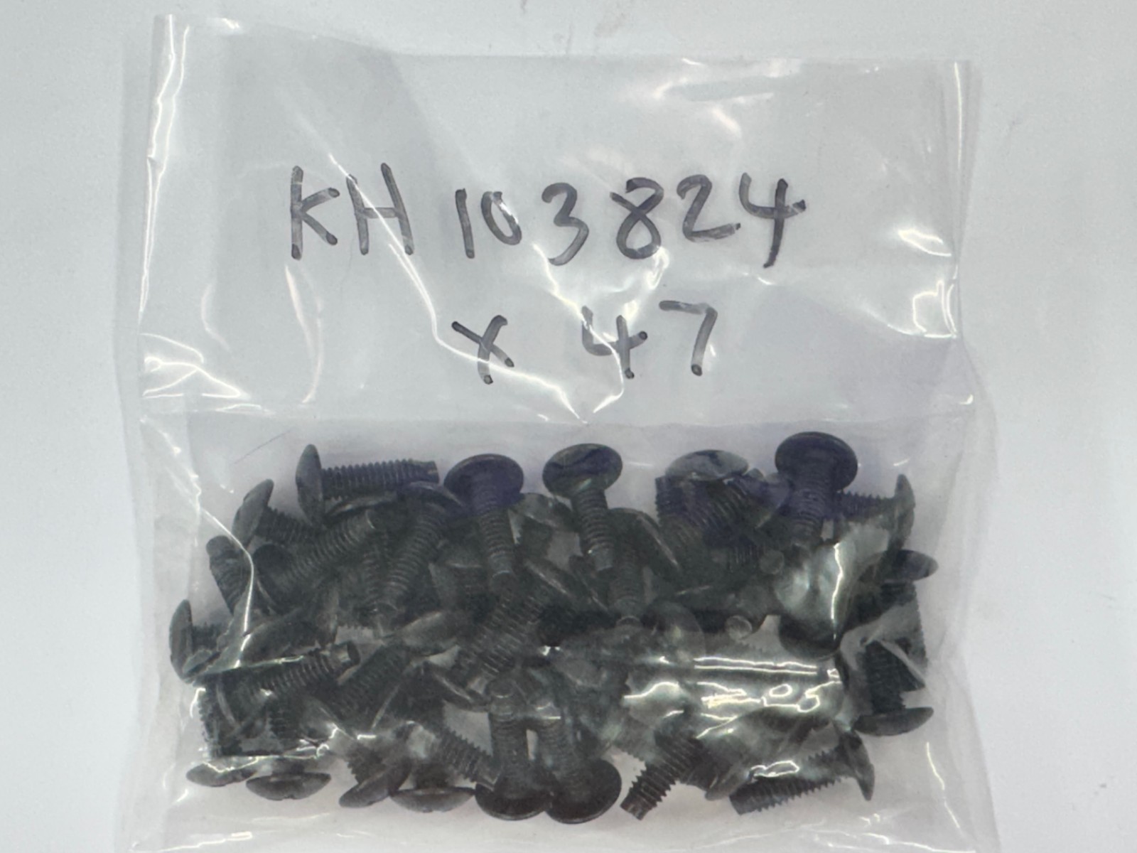 Kendall Howard 12-24 Rack Screws (Qty 47) – Part #103824 – USA Made – New