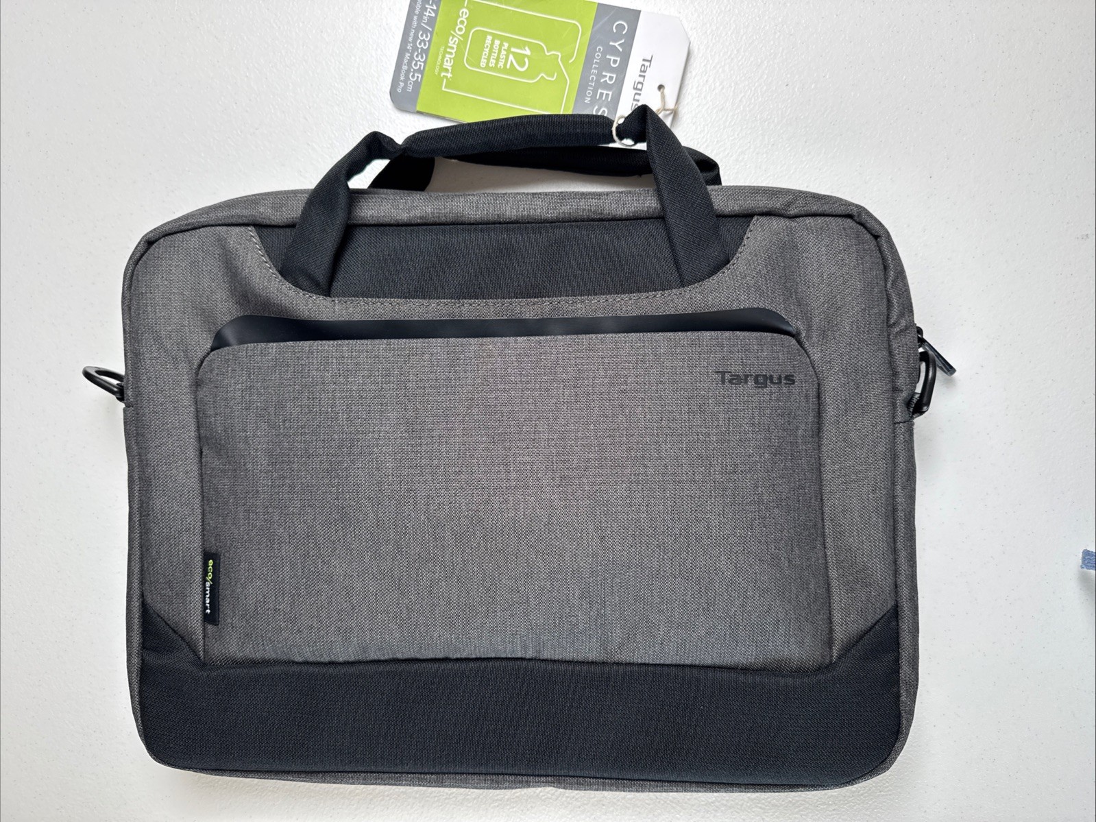 Targus Cypress EcoSmart 14 Inch Laptop Briefcase Grey (TBS92602GL)
