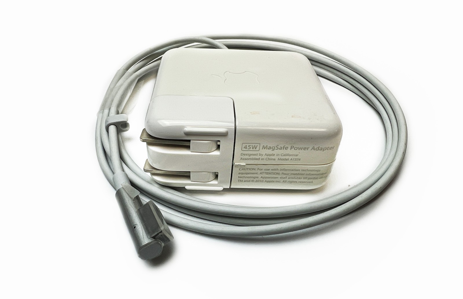 Lot of 10 Genuine Apple 45W L-Tip Magsafe 1 Power Adapter A1374 for Macbook Air