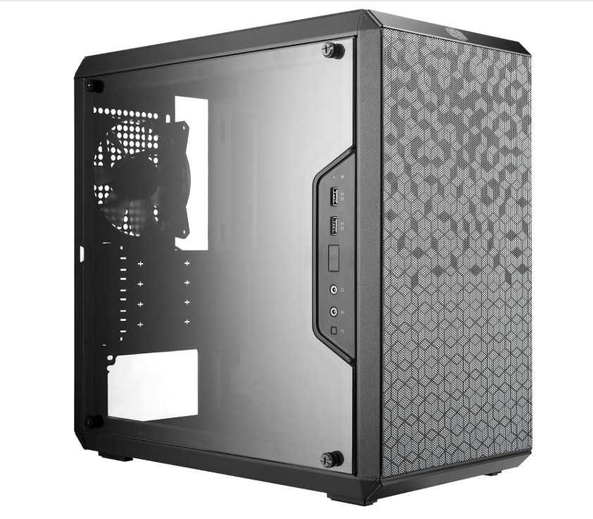 Cooler Master Q300L mATX PC Case Compact Airflow w/Dust Filter 120mm Fan