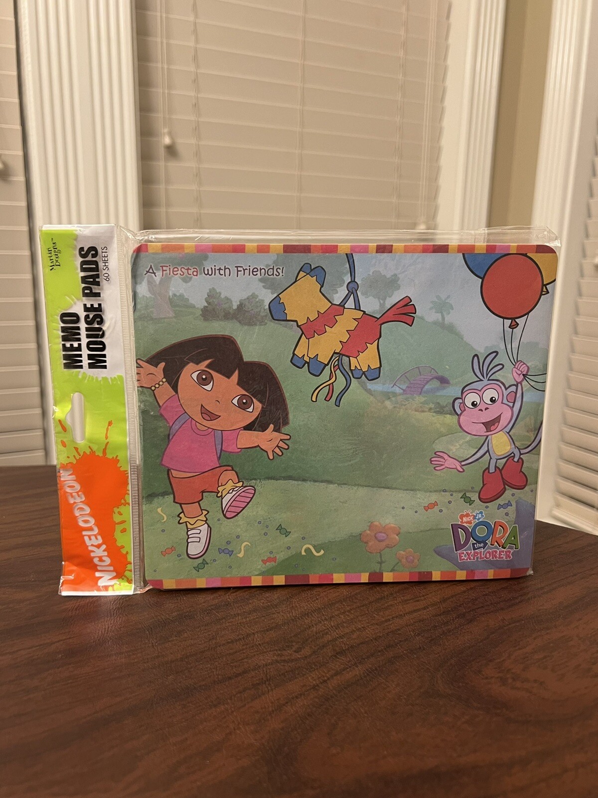 Dora the Explorer Fiesta With Friends Memo Paper Notepad Mousepad (60 Sheets)