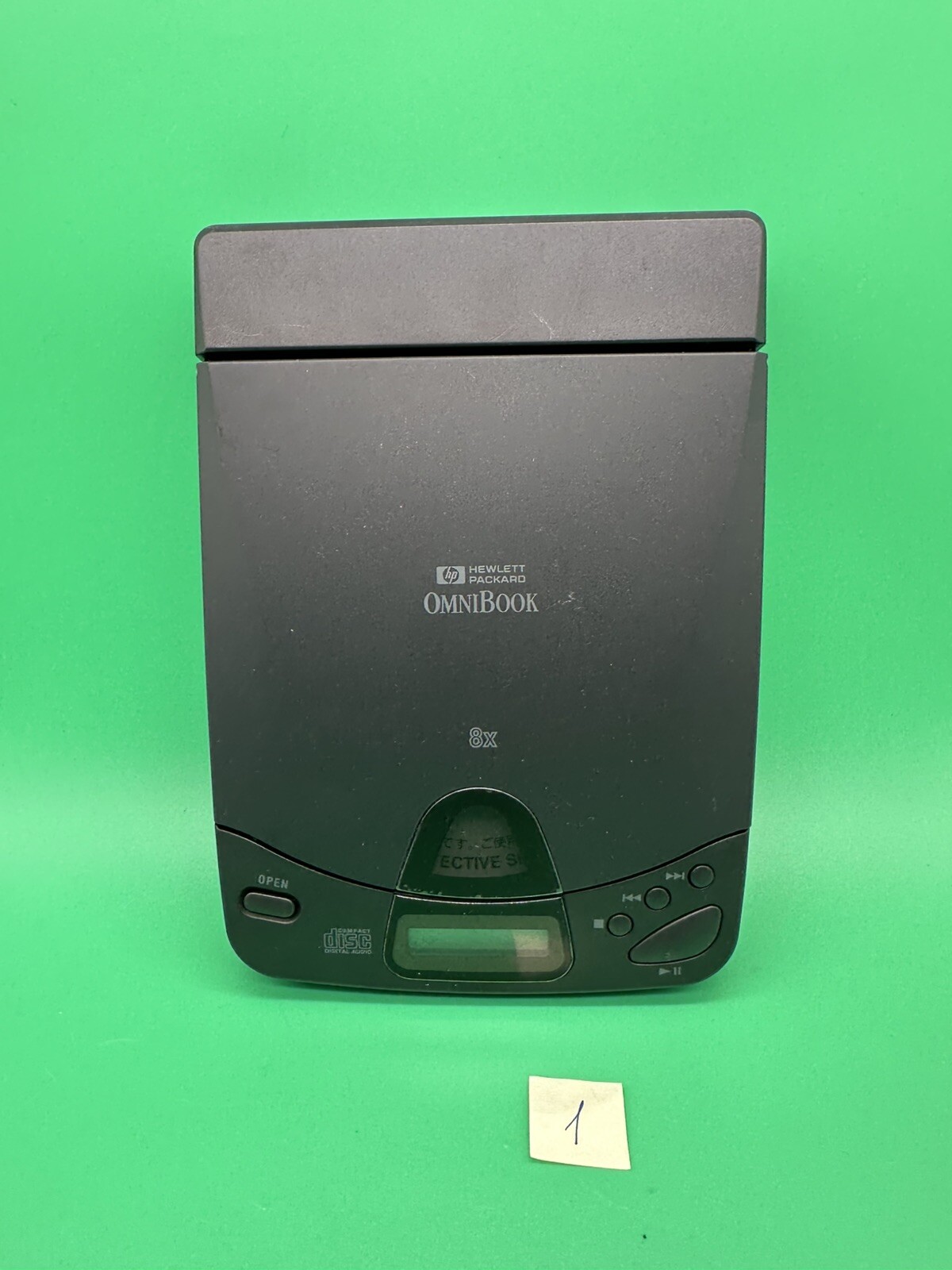 Vintage Mint HP OmniBook F1197A External 8x CD-ROM Drive- No Power Cord/Tested