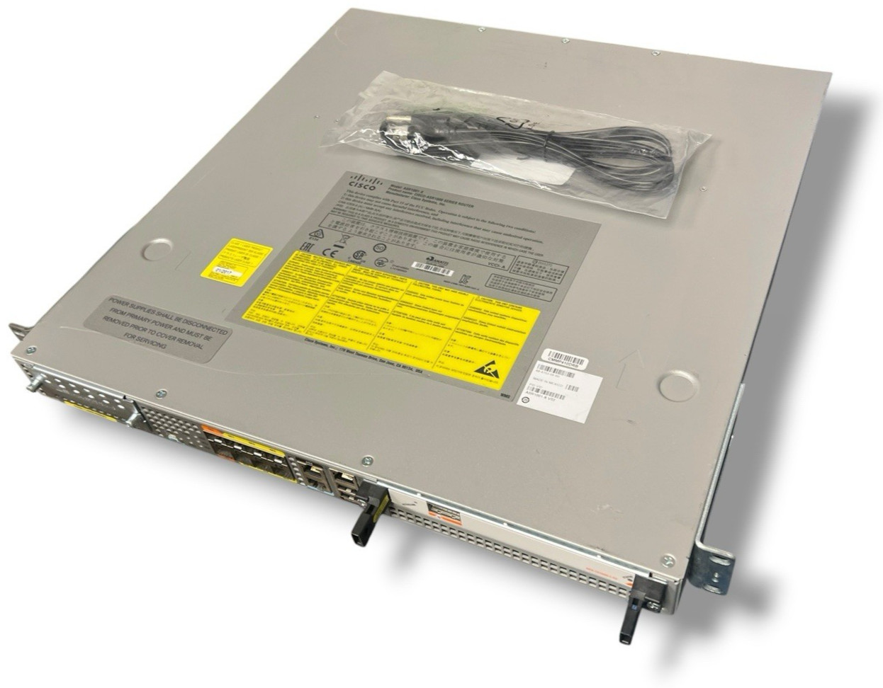 Cisco ASR1001X20GK9 ASR1001X V02 20G Router Dual PS 6x GE  wSPA1X10GELV2 G2U