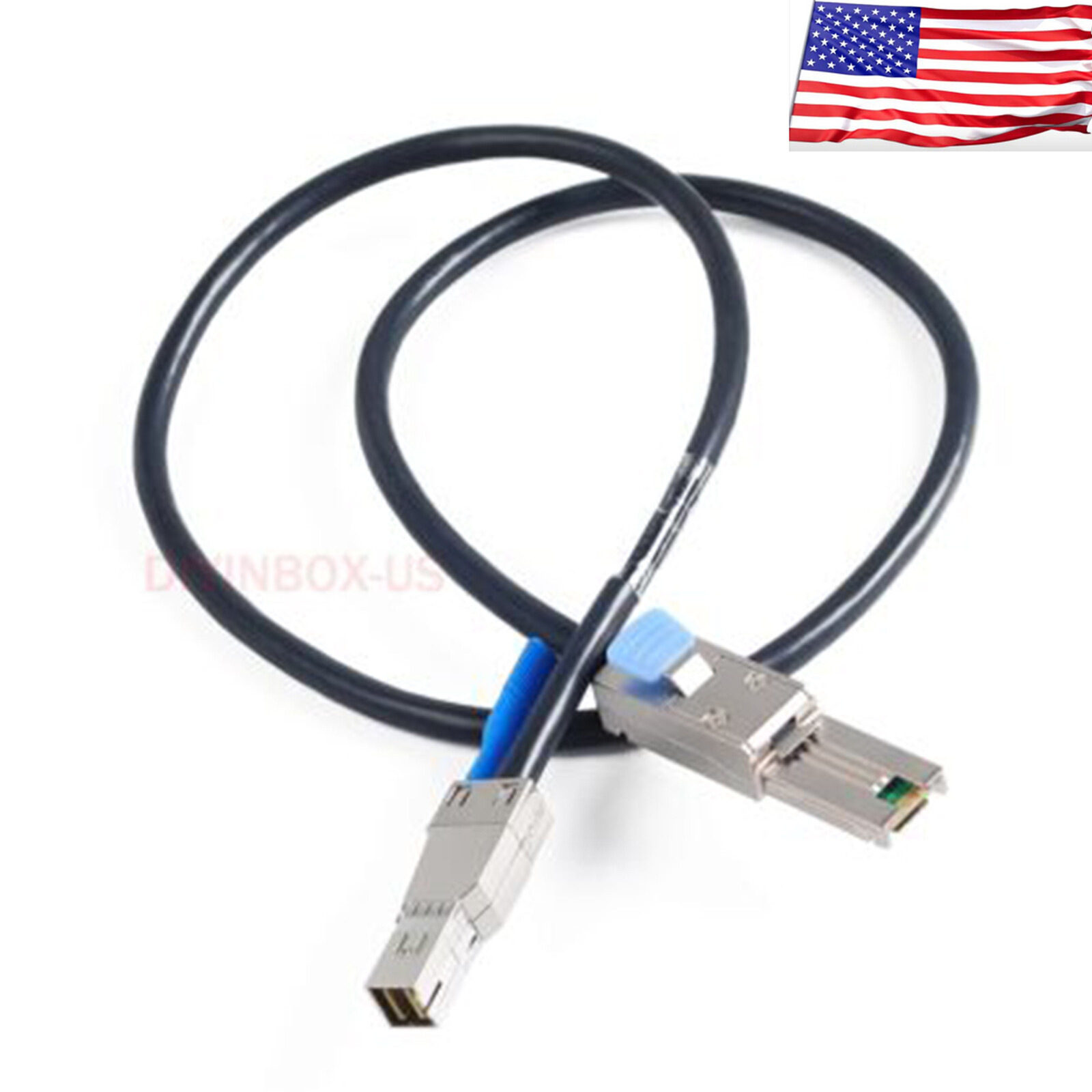 External Mini-SAS SFF-8644 To Mini-SAS SFF-8088 High Density HD Raid Cable 3.3FT