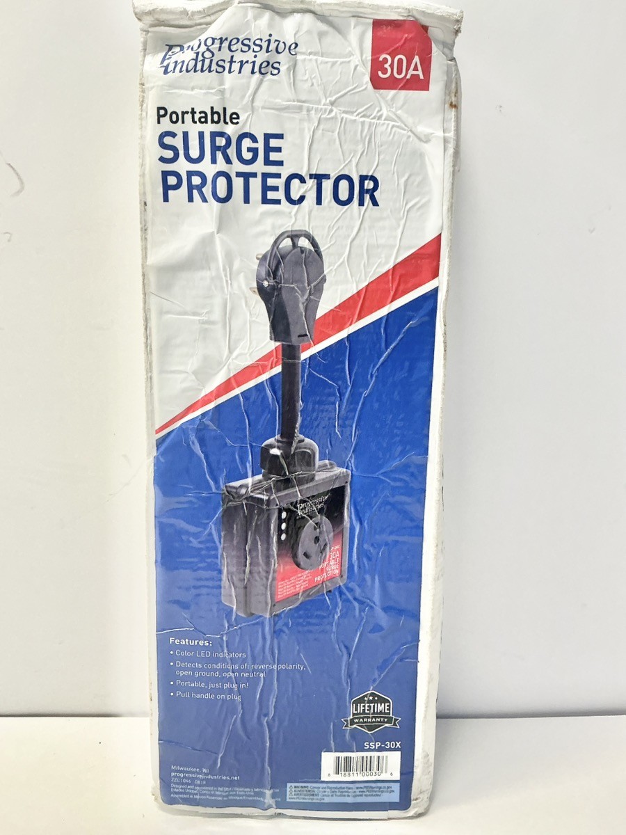 PROGRESSIVE INDUSTRIES SSP-30X, 30AMP PORTABLE SURGE PROTECTOR NIOB (P33013754)