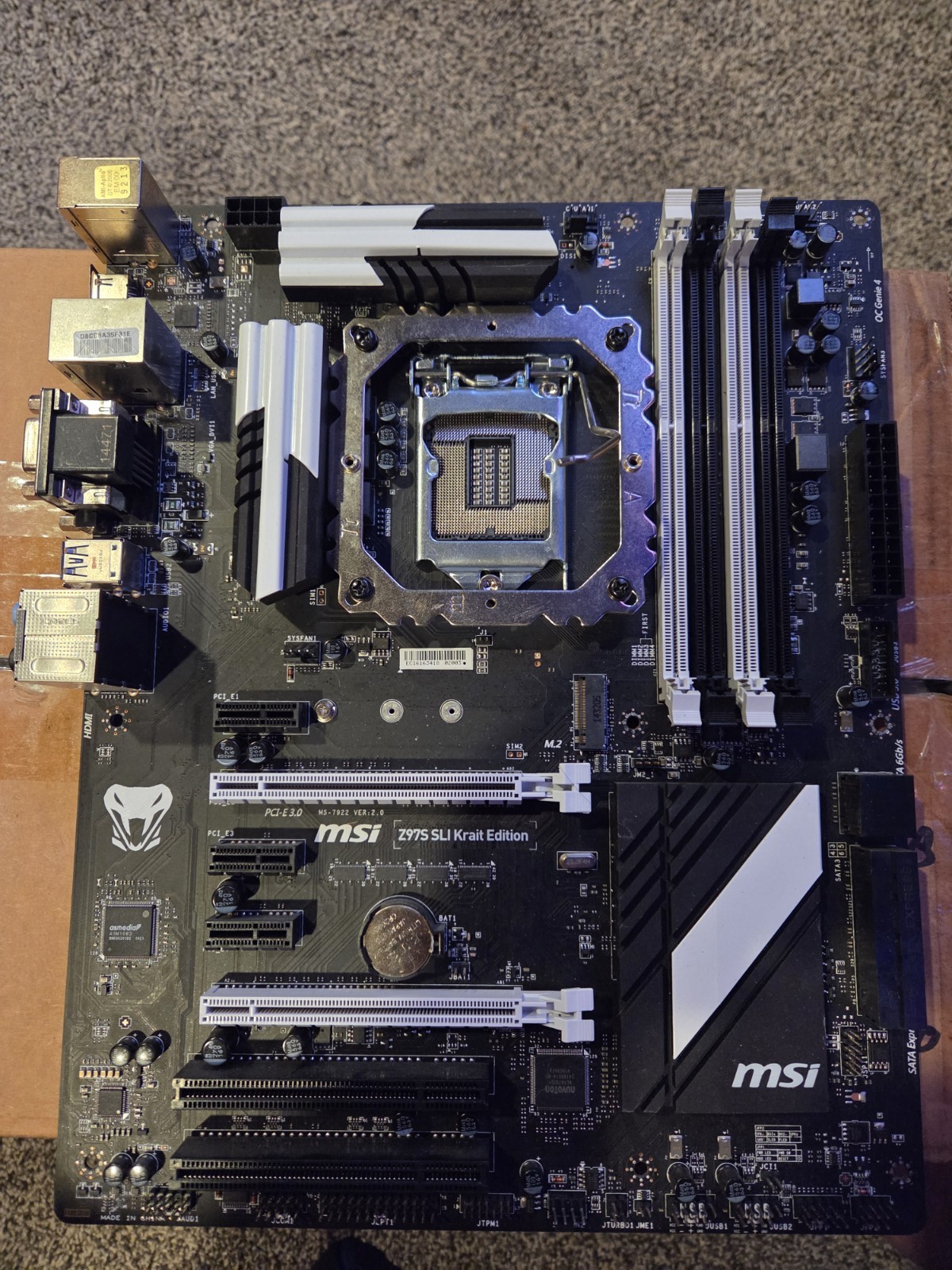 MSI Z97S SLI Krait Edition ATX motherboard