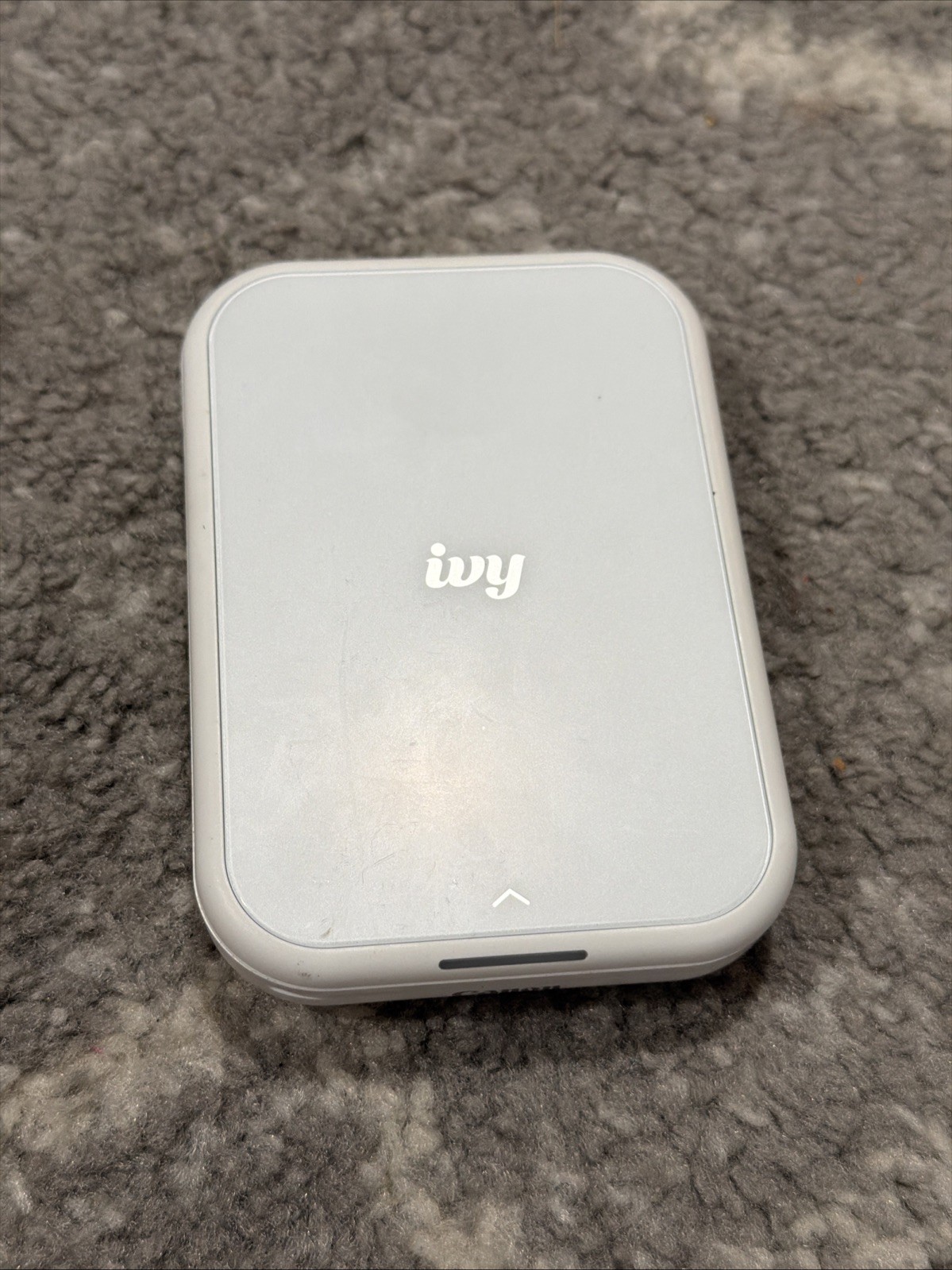 Canon IVY Mini Photo Printer Pure White Pocket Size Smartphone Bluetooth ZINK...