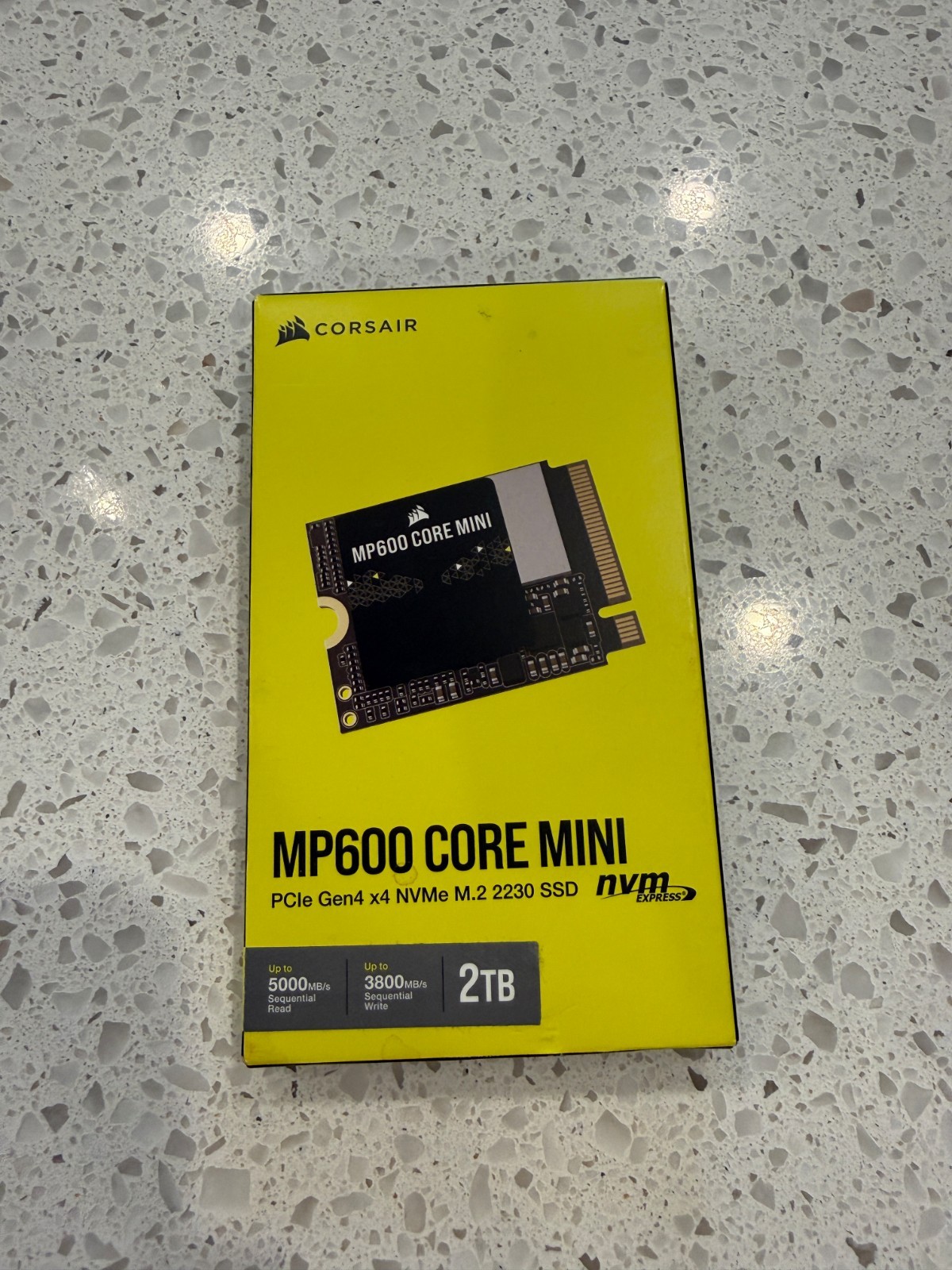 Corsair MP600 Core Mini 2TB M.2 NVMe PCIe X4 Gen4 2 SSD NEW Sealed, never used