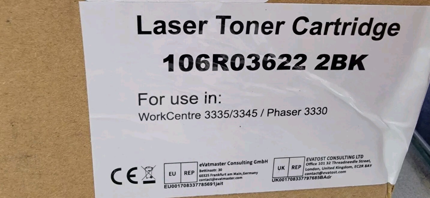 TCT 106R03622 High Yield For Xerox Phaser 3330 WorkCentre 3335 Compatible Toner