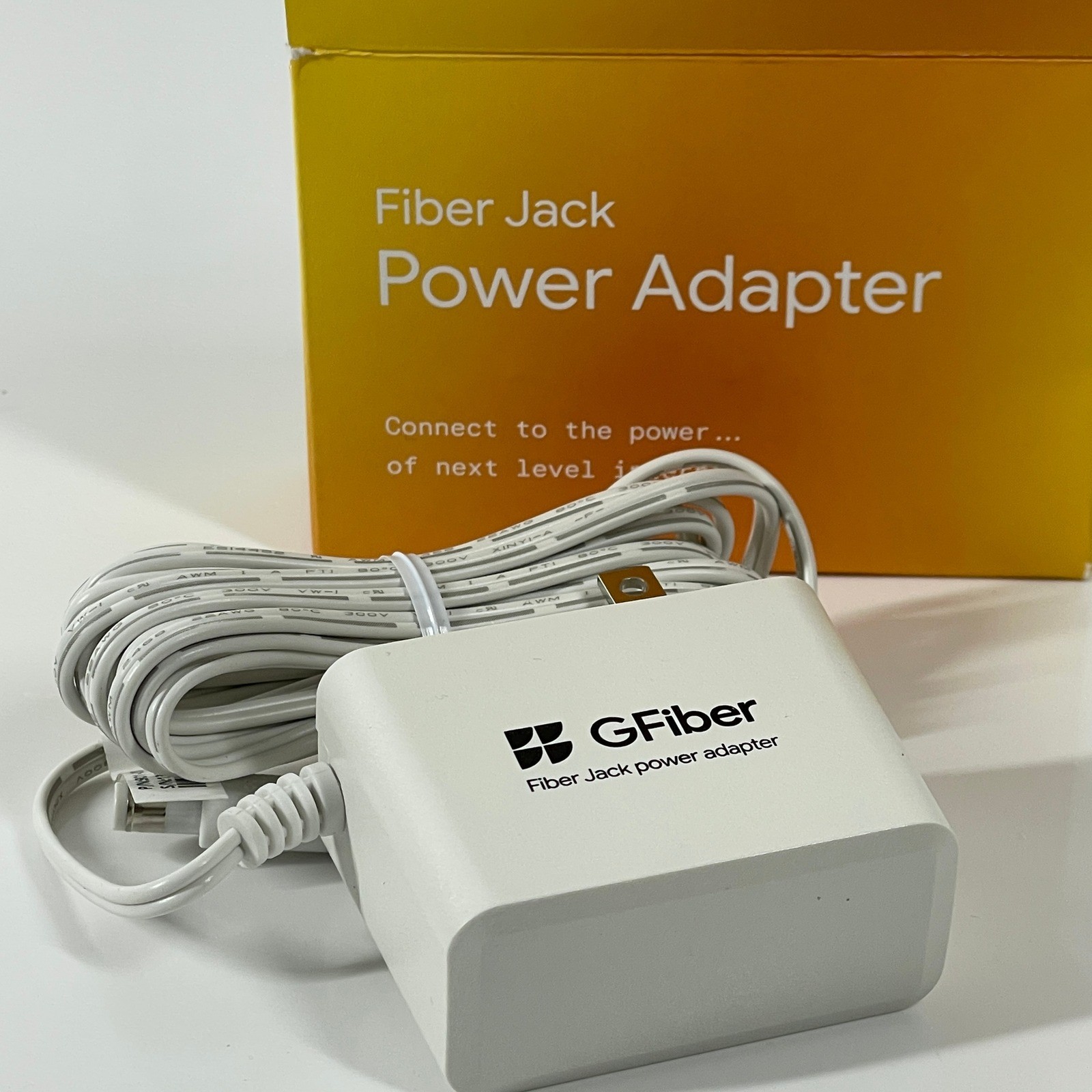 GFiber Google Fiber Jack Power Adapter AC Wall Charger Cable 1223095-01