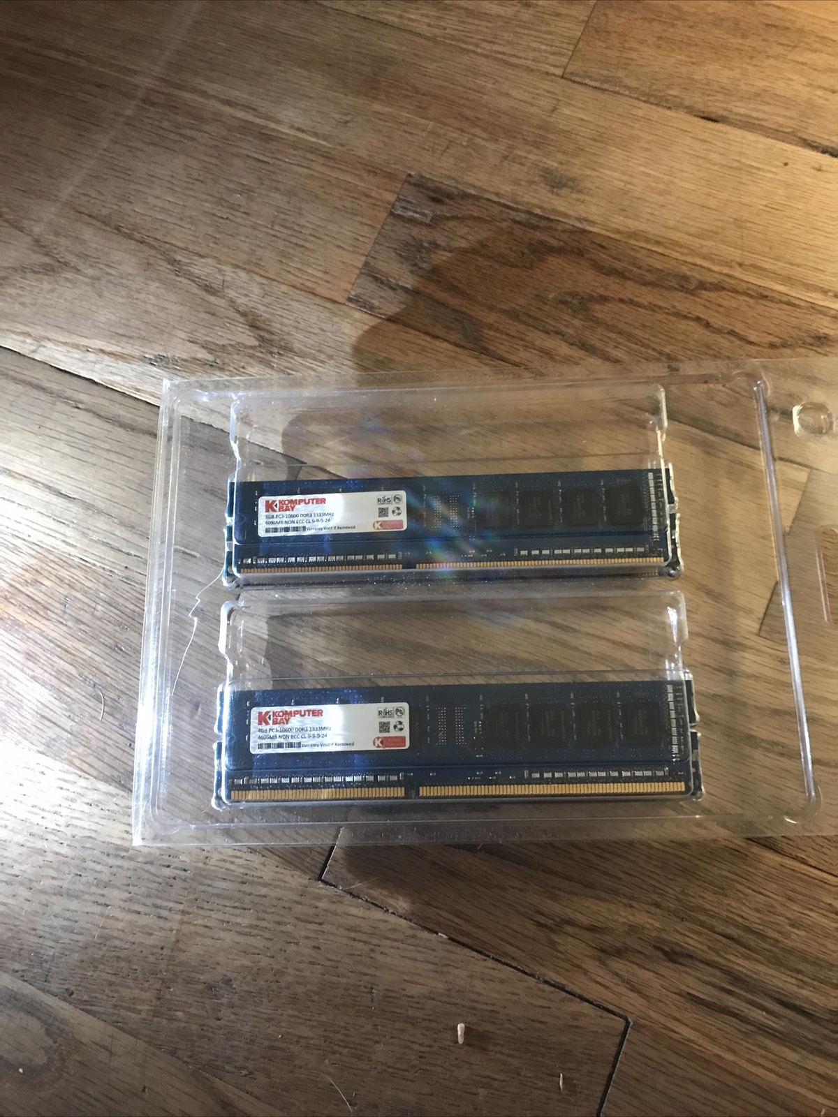Komputer Bay 4GB DDR3 1333MHz PC3-10600 Desktop / PC Memory 4 Sticks / NON ECC