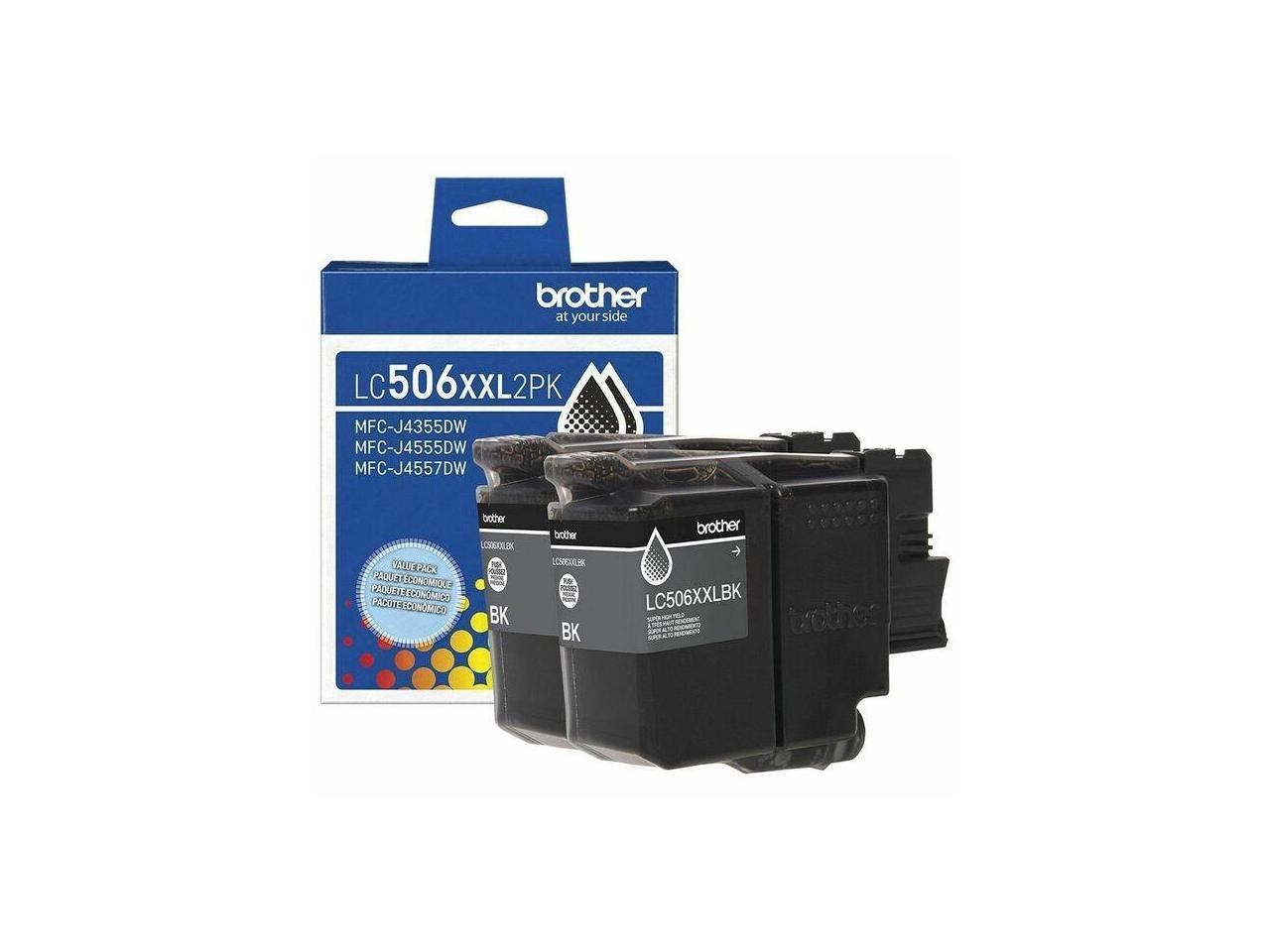 Brother Original Super High XXL Series Yield Inkjet Ink Cartridge Black 2 Pack