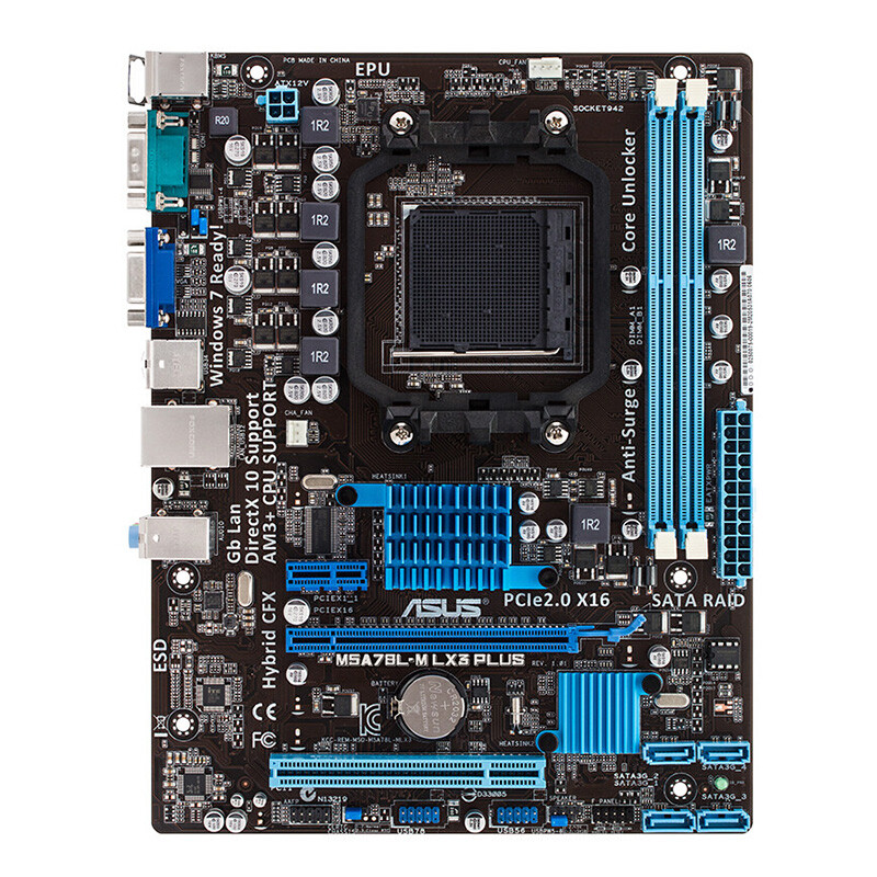 For ASUS M5A78L-M LX3 PLUS Motherboard Socket AM3+ DDR3 Micro ATX