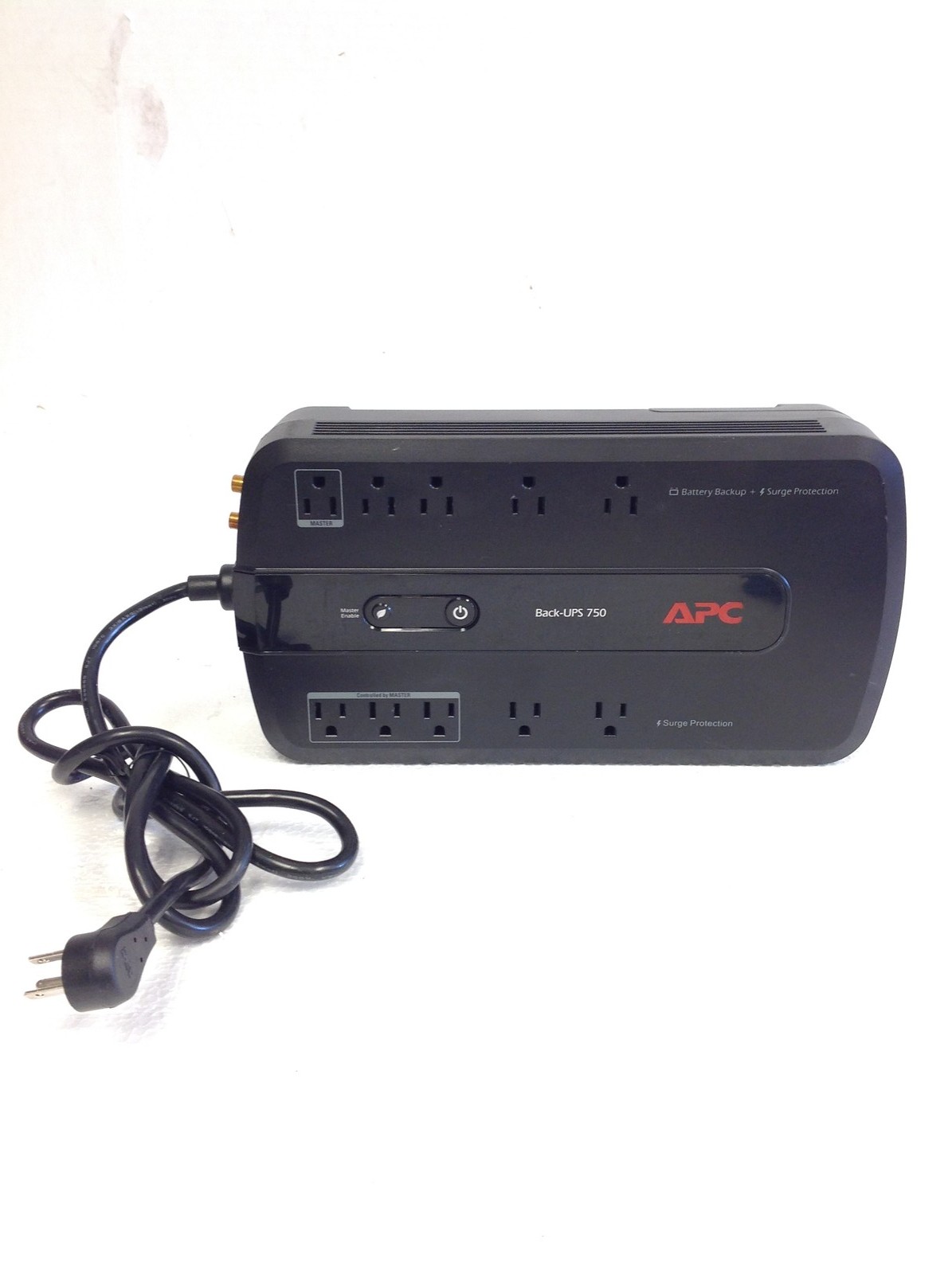 APC Back-UPS 750 BE750G Battery Backup Surge Protector,No Battery, 