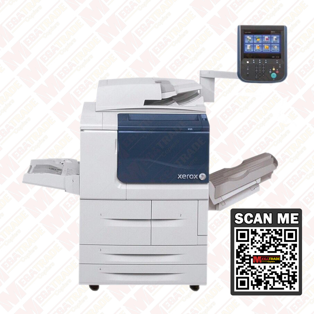 Xerox D136 Monochrome Production Laser Printer Copier Scanner 136 PPM D125 D110