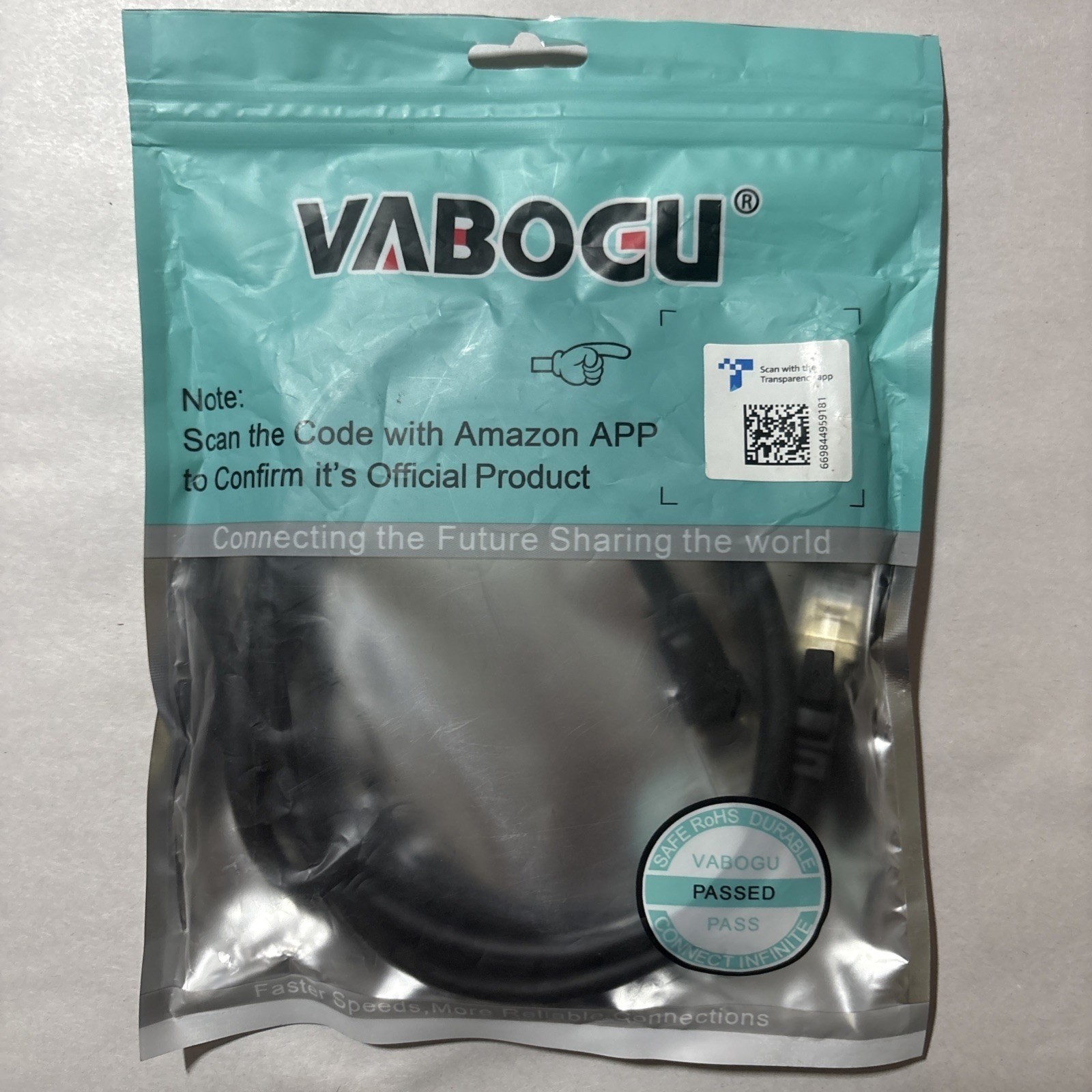 Vabogu Cat 8 Ethernet Cable High Speed Internet Cable Heavy Duty 6 ft. New
