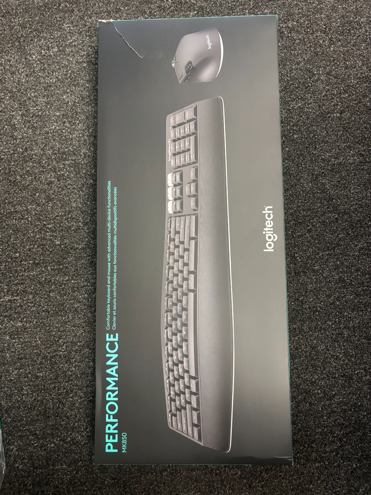 Logitech MK850 Performance Wireless Keyboard Mouse Combo 920-013269 OPEN BOX