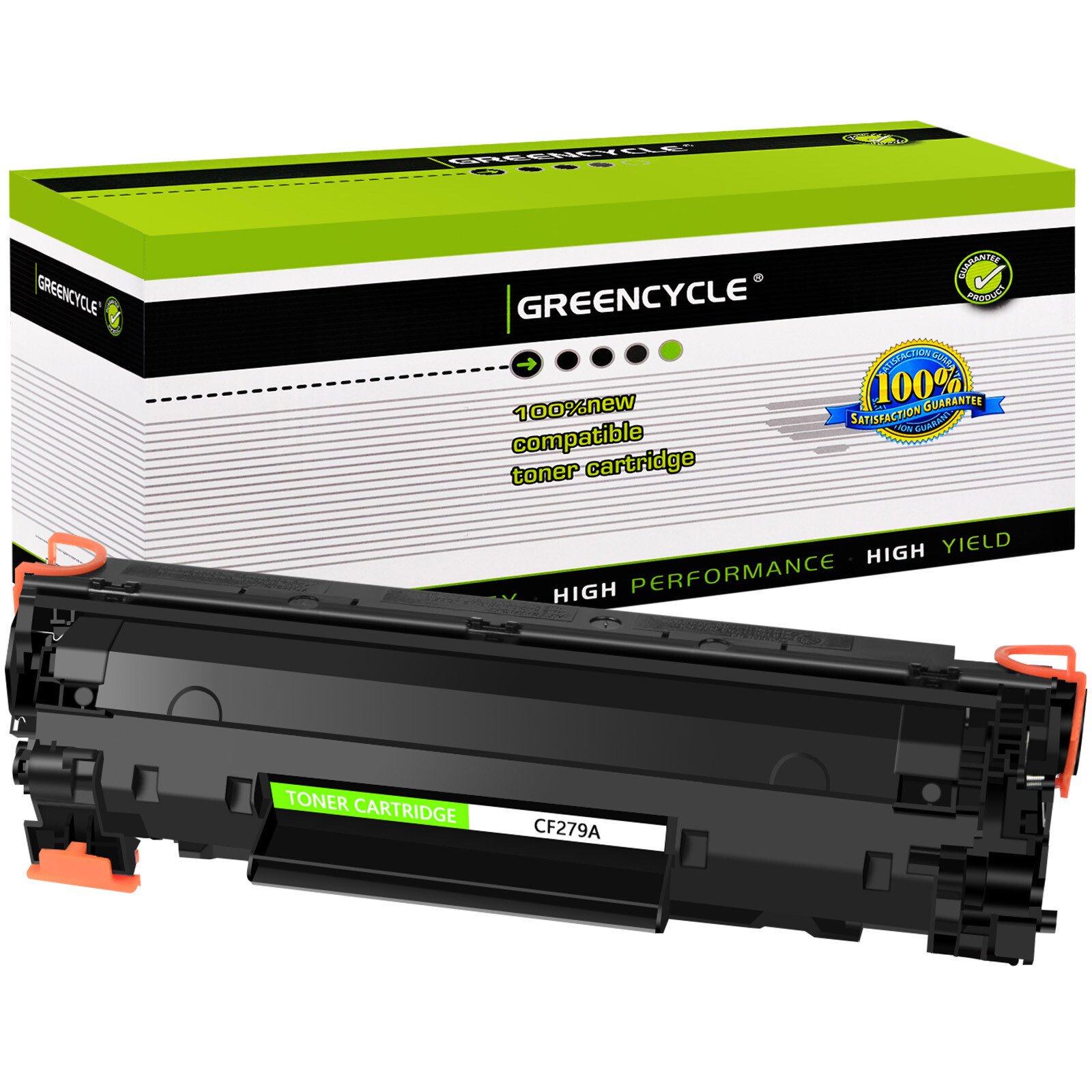 GREENCYCLE CF279A 79A Toner Cartridge Fit for HP LaserJet Pro MFP M12A M12W M26A