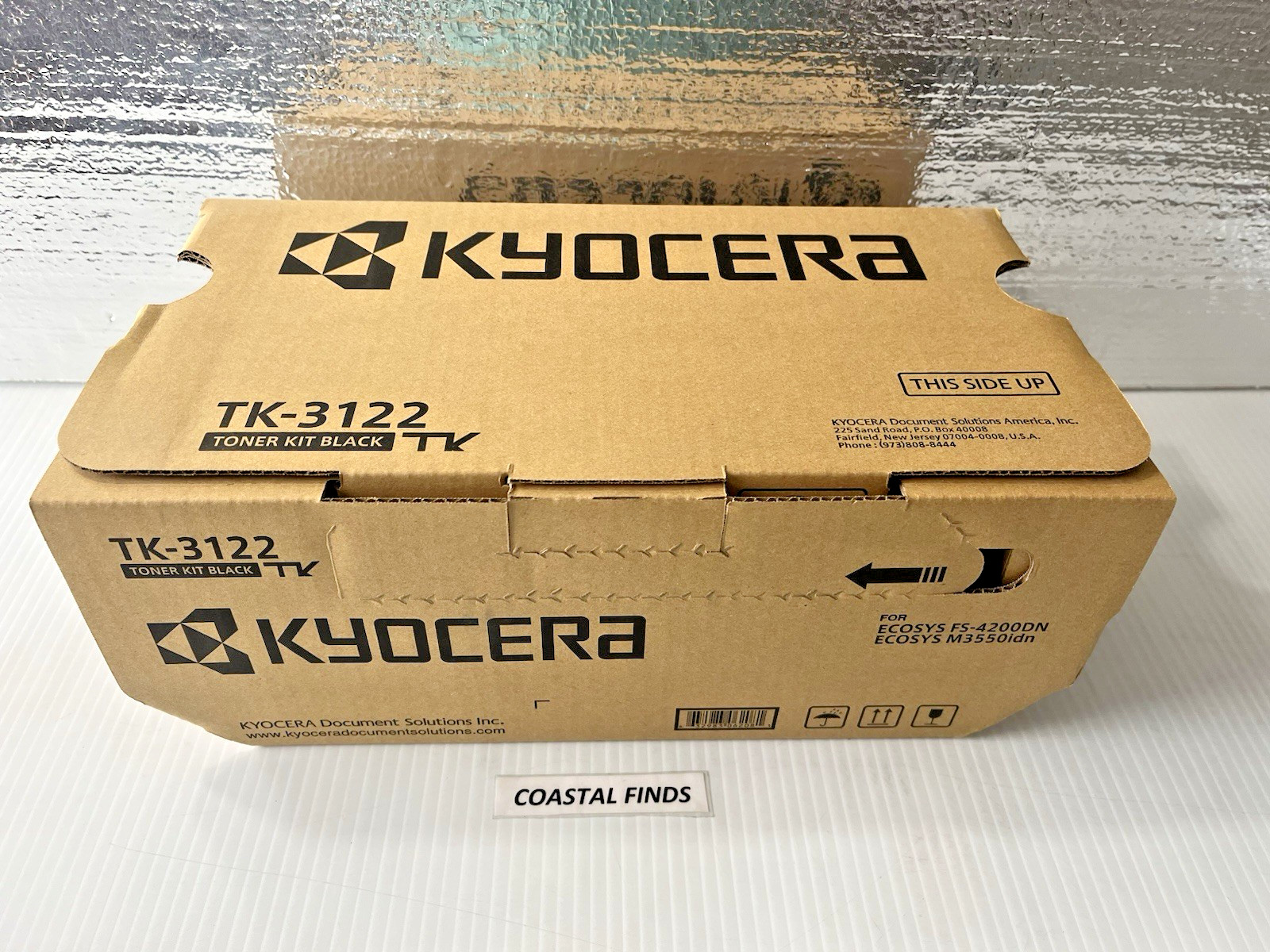 Kyocera TK-3122 Toner Kit Black Cartridge OEM NEW Genuine Sealed TK 3122