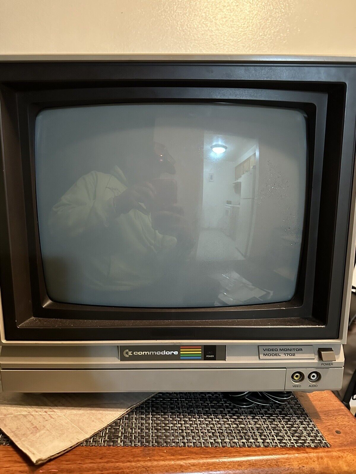 Commodore 1702 Monitor  Working. 
