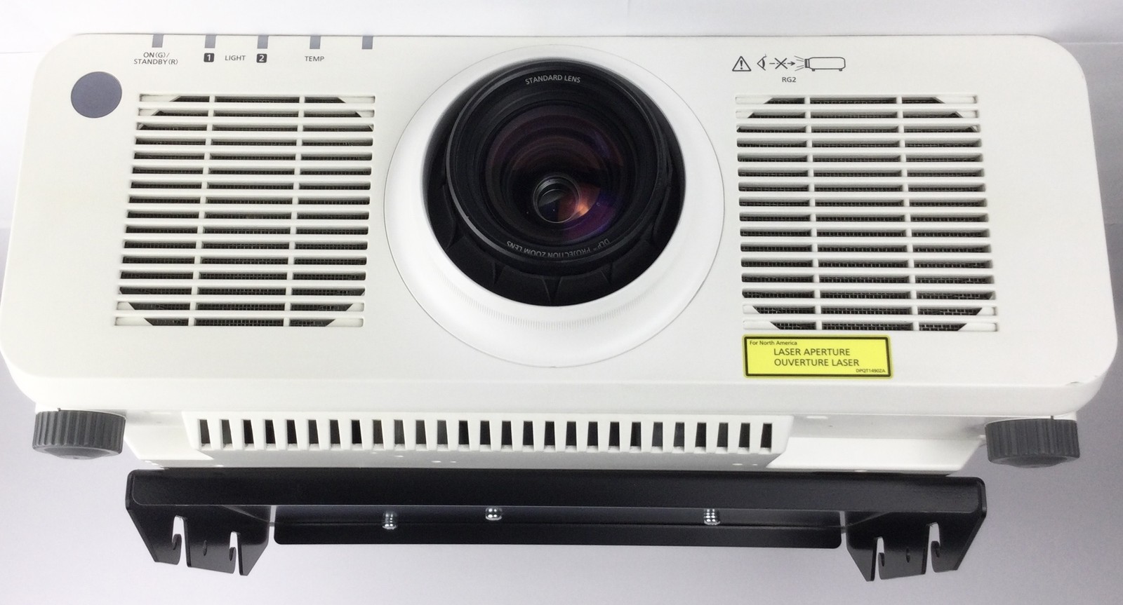 Panasonic PT-RZ120W U7 12,000 Lumens WUXGA DLP Laser Projector w/Power Cord