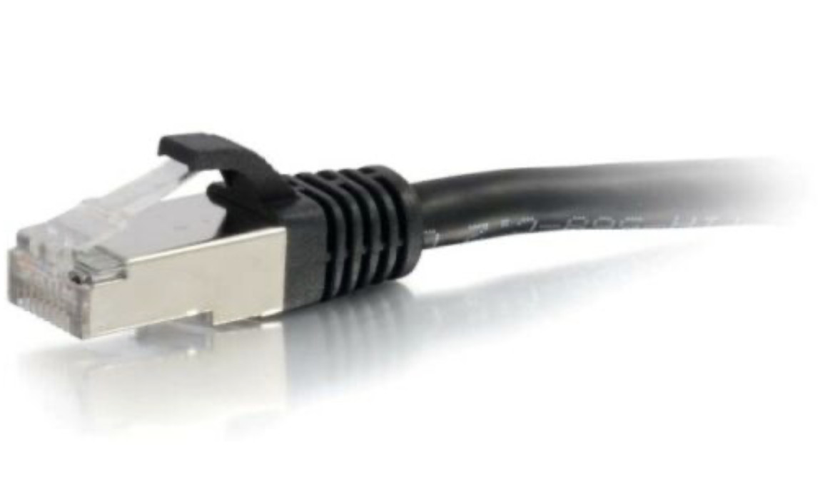C2G #00813 Cat6 Snagless Shielded Network Patch Cable 6ft Black New in Package