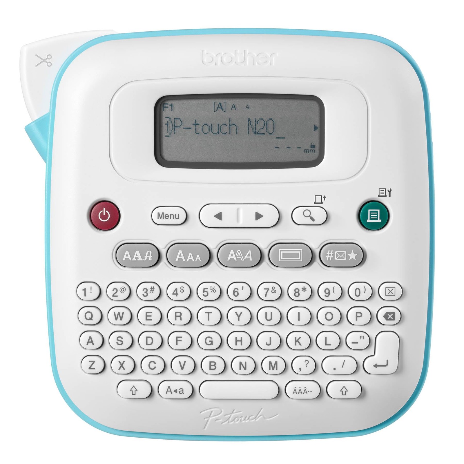 Brother P-Touch PT-N20 Personal Desktop Label Maker, Standard, White 