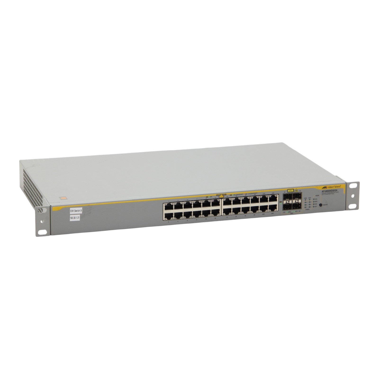 Allied Telesin AT-8000GS/24 24-Port GbE RJ-45 4x SFP Gigabit Managed Switch