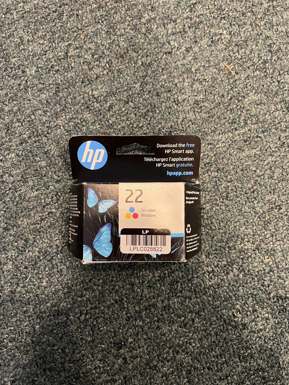 HP 22 Ink Cartridge Tri Color for Deskjet 3910 Officejet J3635