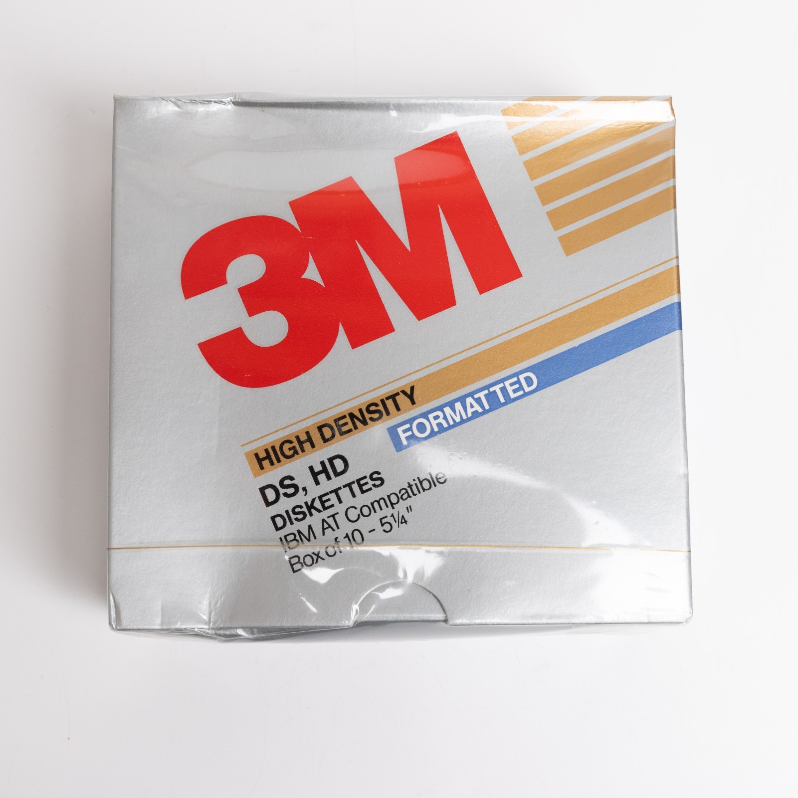 New 3M 5.25 DS/HD Floppy Disks. 5 1/4 Diskettes. High Density IBM AT Compatible