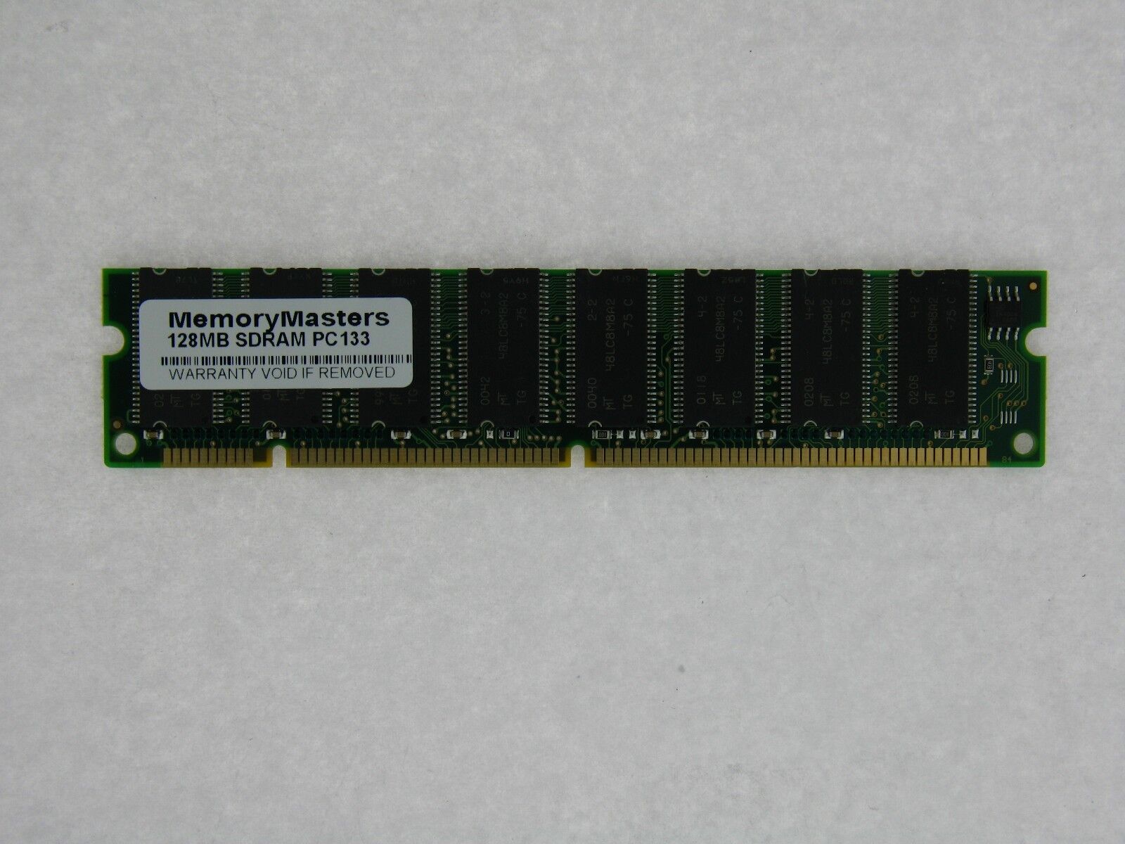 128MB  MEMORY 16X64 168 PIN PC133 6NS 3.3V NON ECC SDRAM RAM DIMM