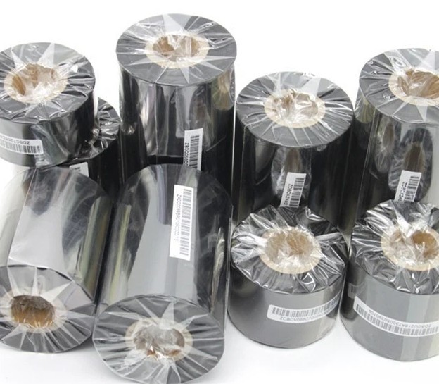 5 Rolls 110mm x 70m Wax Ribbon for Zebra GK420t ZD421t TSC Barcode Printer