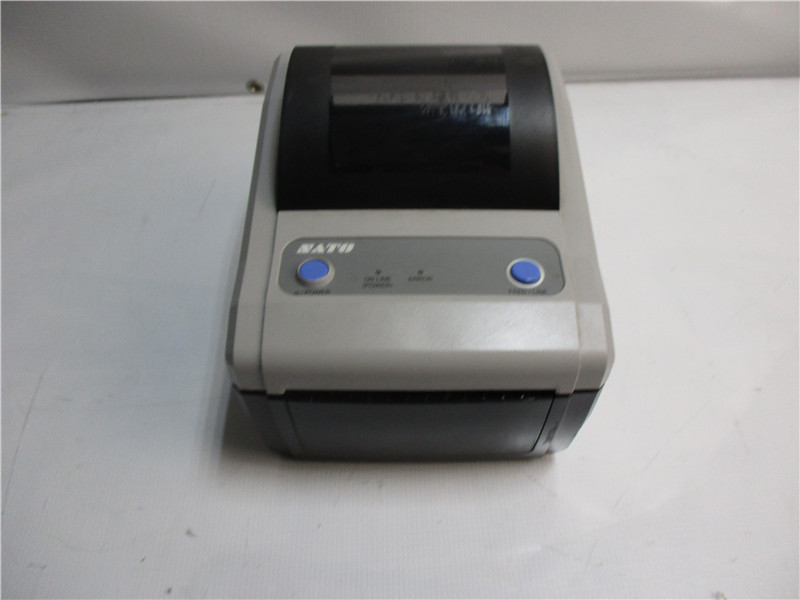 SATO CG412DT-LAN Label Printer Direct Thermal Printer Tested Good