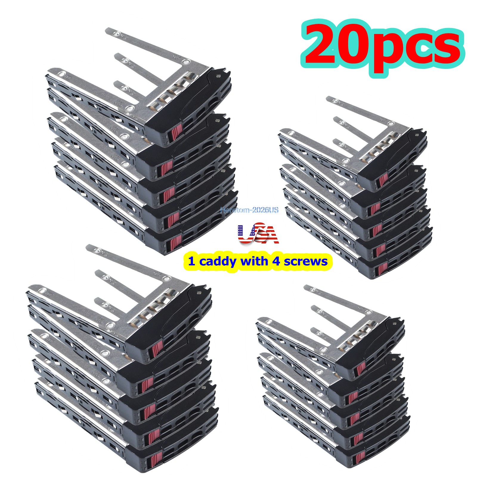 SuperMicro SB16105 2.5" SAS/SATA Hard Drive Caddy/Trays with screws