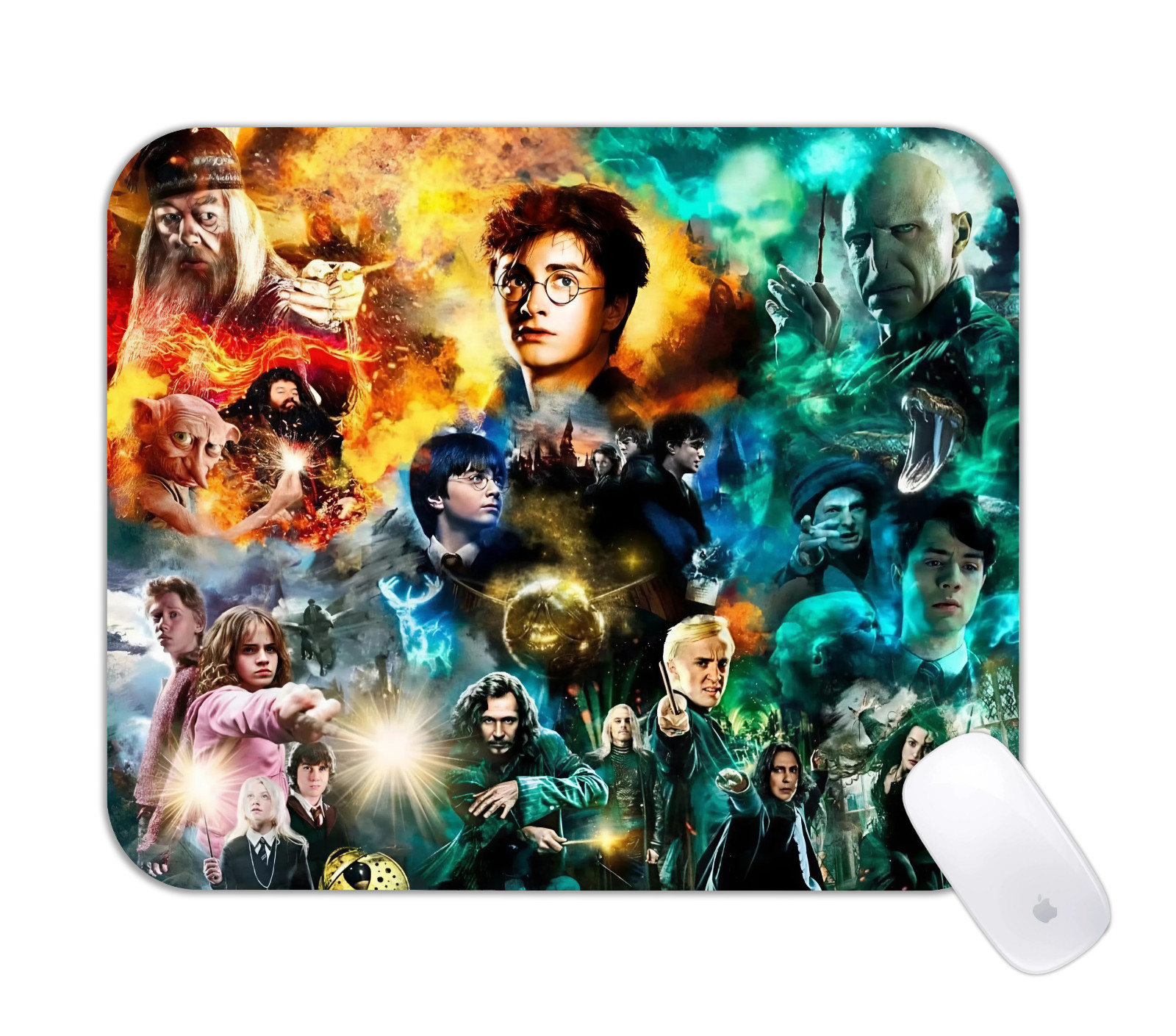Harry Potter Wizard Adventure Desk Mat Magical Kids Gaming Mouse Pad