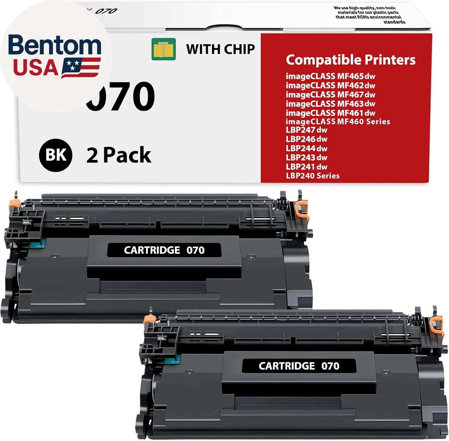 070 Toner Cartridge Compatible for Canon 070 070H Toner Cartridge Mf465Dw Ink Lb