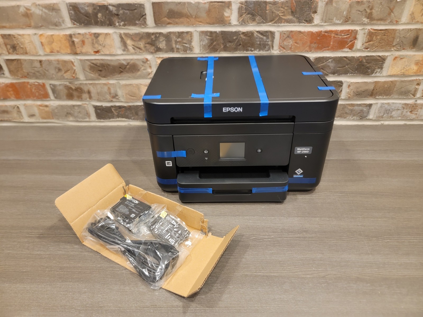 New no box Epson - WorkForce WF-2960 All-in-One Inkjet Printer - Black