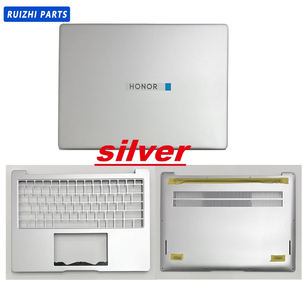 silver for Huawei MagicBook14 GLO-G561 G56 2023 back cover palmrest bottom case